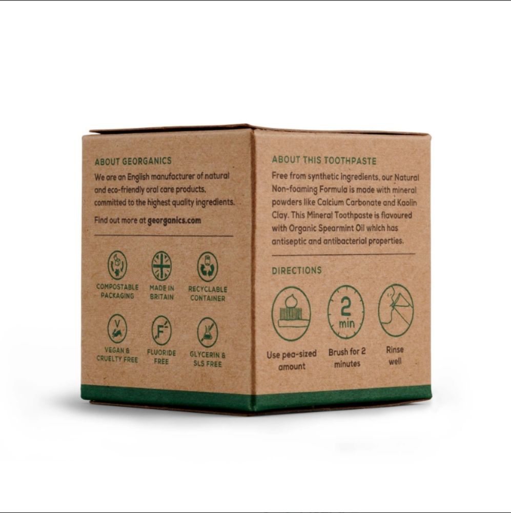 Picture of Mineral Toothpaste - Spearmint(60ml)