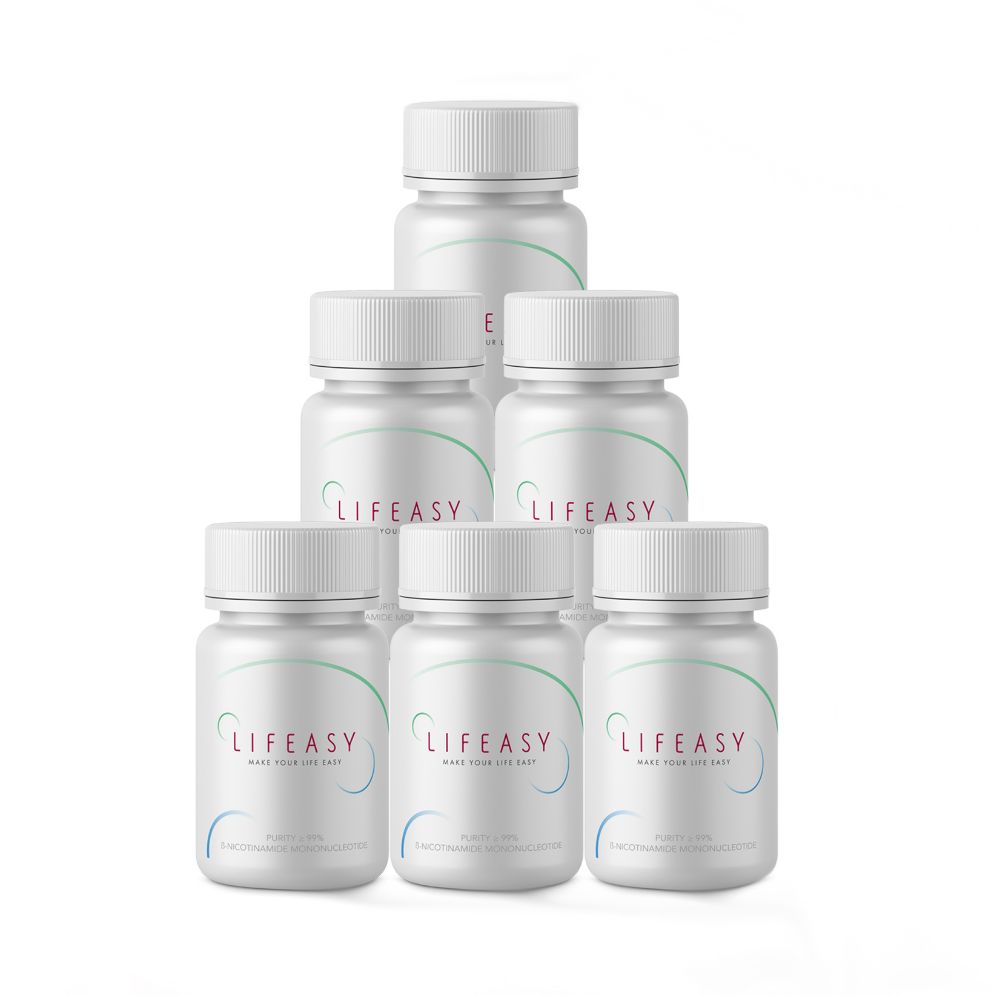 Picture of Anti-aging Lifeasy ß-NMN  6 bottles package